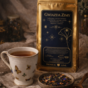 herbata gwiazda zimy | luksusowa czarna herbata z sycylijskimi cytrusami, wanilią i aksamitną nutą kwiatów i owoców