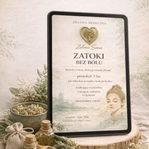 Zatoki bez b&oacute;lu &ndash; e-book o pracy z przewlekłymi zatokami w wzorcu Tan Shi (wilgoć i śluz).
