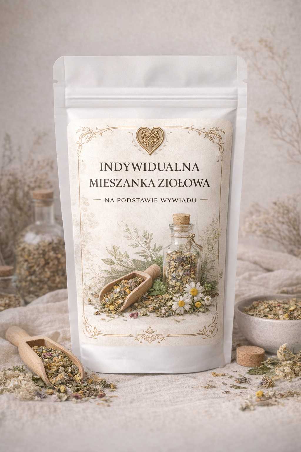 Indywidualna mieszanka ziołowa na podstawie wywiadu