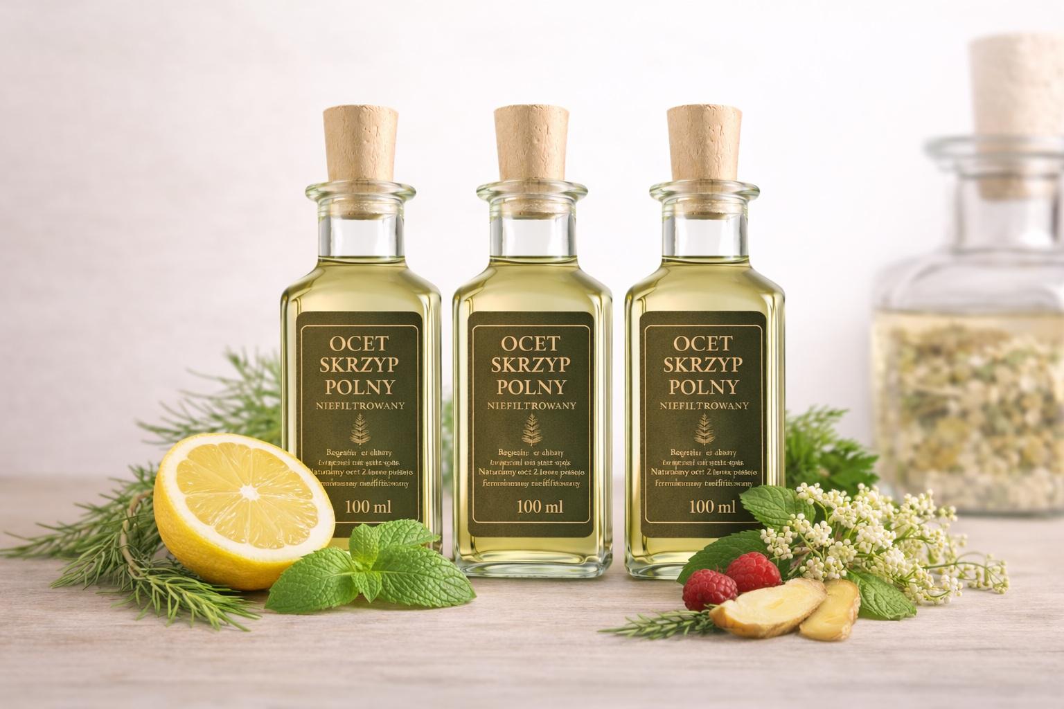 Octy ziołowe i owocowe Zielone Serce