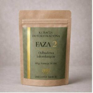 Zielone Serce Detox Faza 2 oczyszczanie ruch Qi mieszanka ziołowa 60 g
