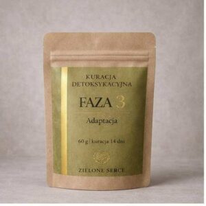Zielone Serce Detox Faza 3 oczyszczanie ruch Qi mieszanka ziołowa 60 g
