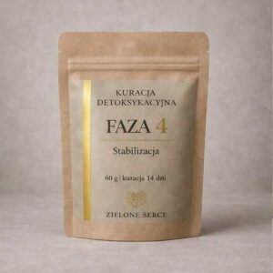 Zielone Serce Detox Faza 4 oczyszczanie ruch Qi mieszanka ziołowa 60 g