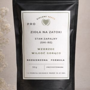 zioła na zatoki przewlekły stan zapalny Shi-Re gęsty śluz zatkane zatoki mieszanka ziołowa