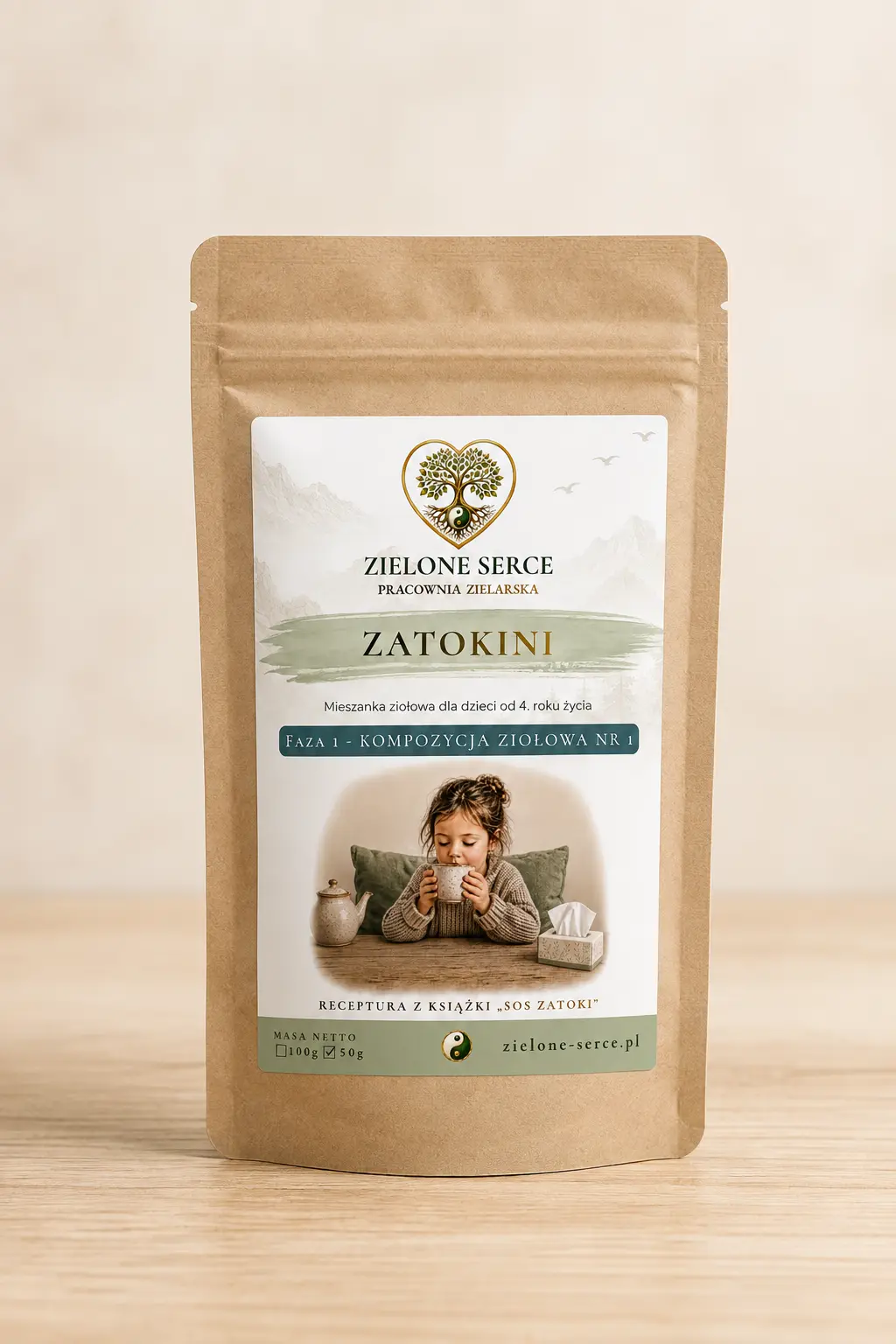 Zioła na wodnisty katar na początku infekcji – Zatokini 1_50g