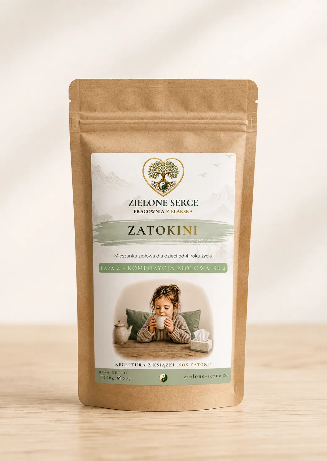 Zioła na zatoki dla dzieci – Faza 4_rekonwalescencja_50g